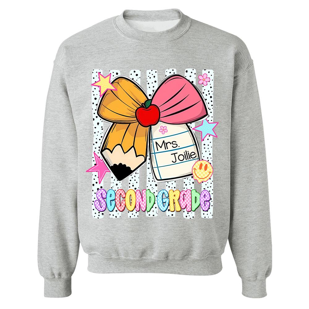 Custom Back to School Custom Shirts, Pre K to 5th Grade L0411 Hv01