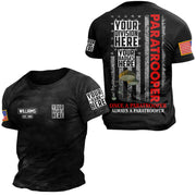 Once A Veteran Title Always A Veteran Title Personalized All Over Print Shirt For Veteran H2511