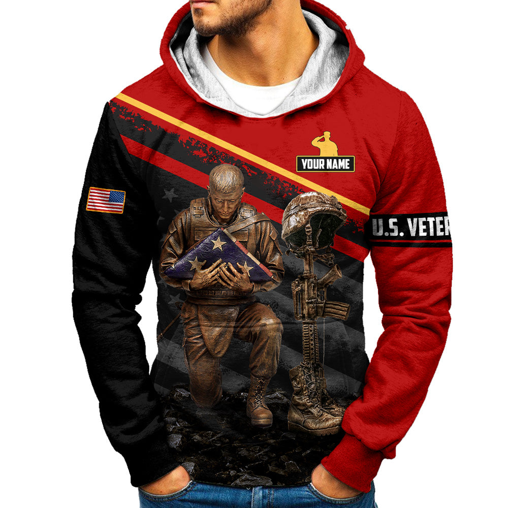 Personalized Shirt Those Who Disrespect Our Flag Have Never Been Handed A Folded One All Over Print Shirt For Veteran Veterans Day Shirt H2511 Ph98