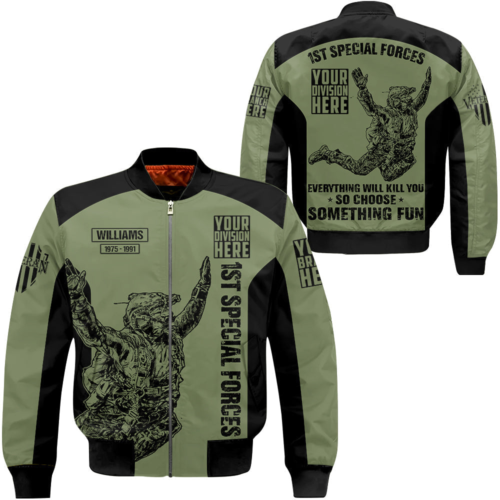 Shirt Everything Will Kill You So Choose Something Fun All Over Print Shirt For Veteran H2511