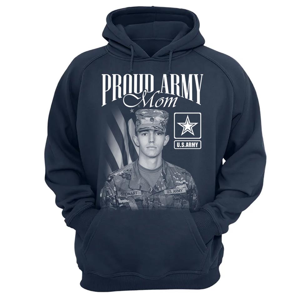 Proud Army Mom Custom Washed Tee Retro Bootleg Shirt For Military Family Day Training Graduate Family Member Shirt H2511 Trna