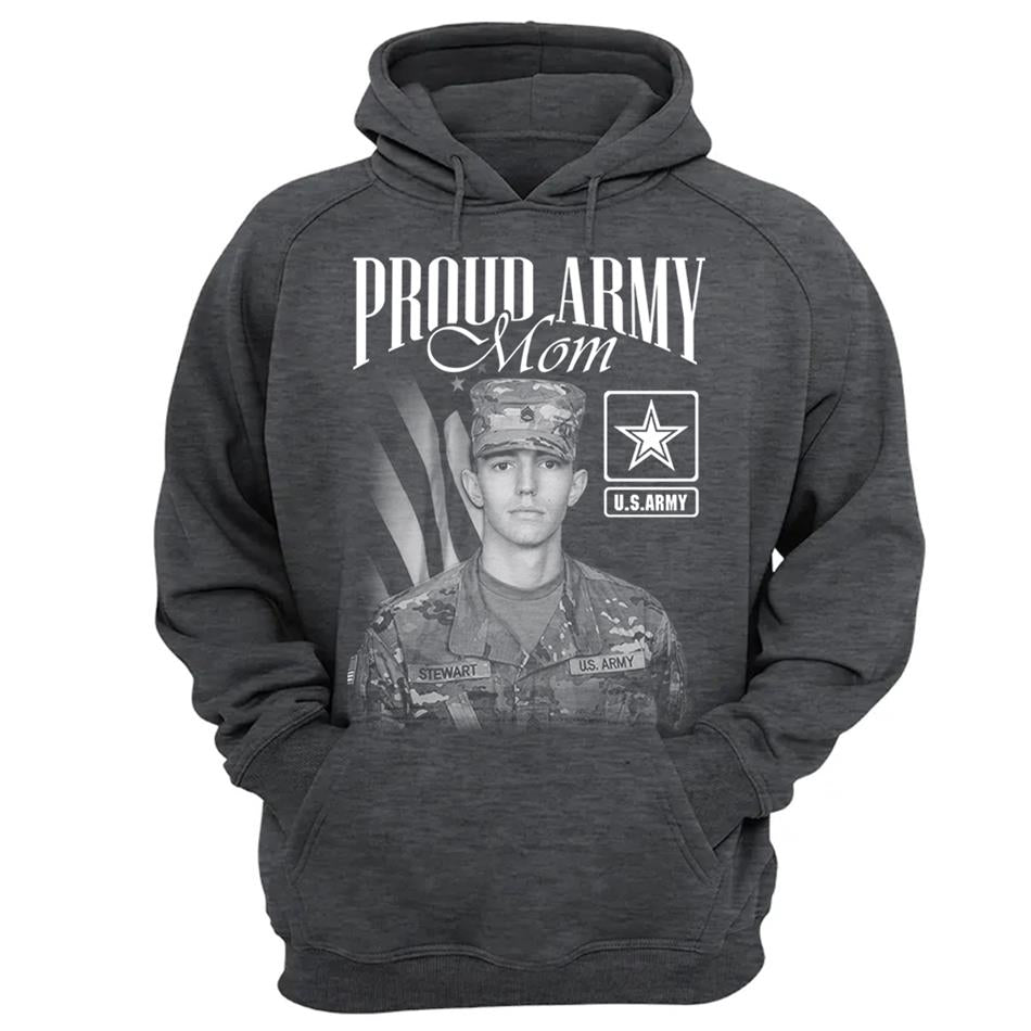 Proud Army Mom Custom Washed Tee Retro Bootleg Shirt For Military Family Day Training Graduate Family Member Shirt H2511 Trna