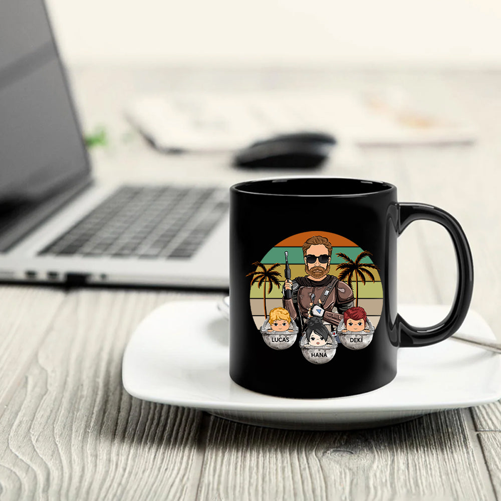 The Dadalorian - Custom Mug Gift For Dad