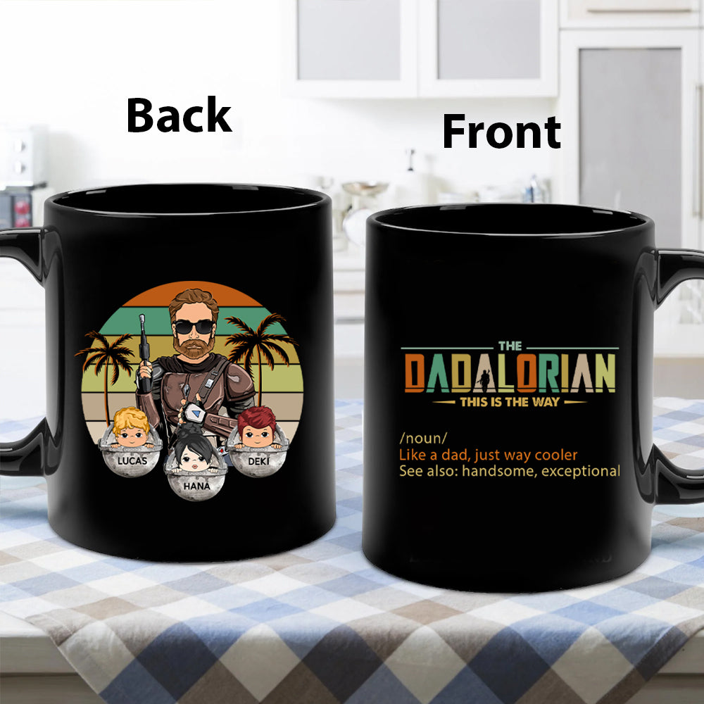 The Dadalorian - Custom Mug Gift For Dad