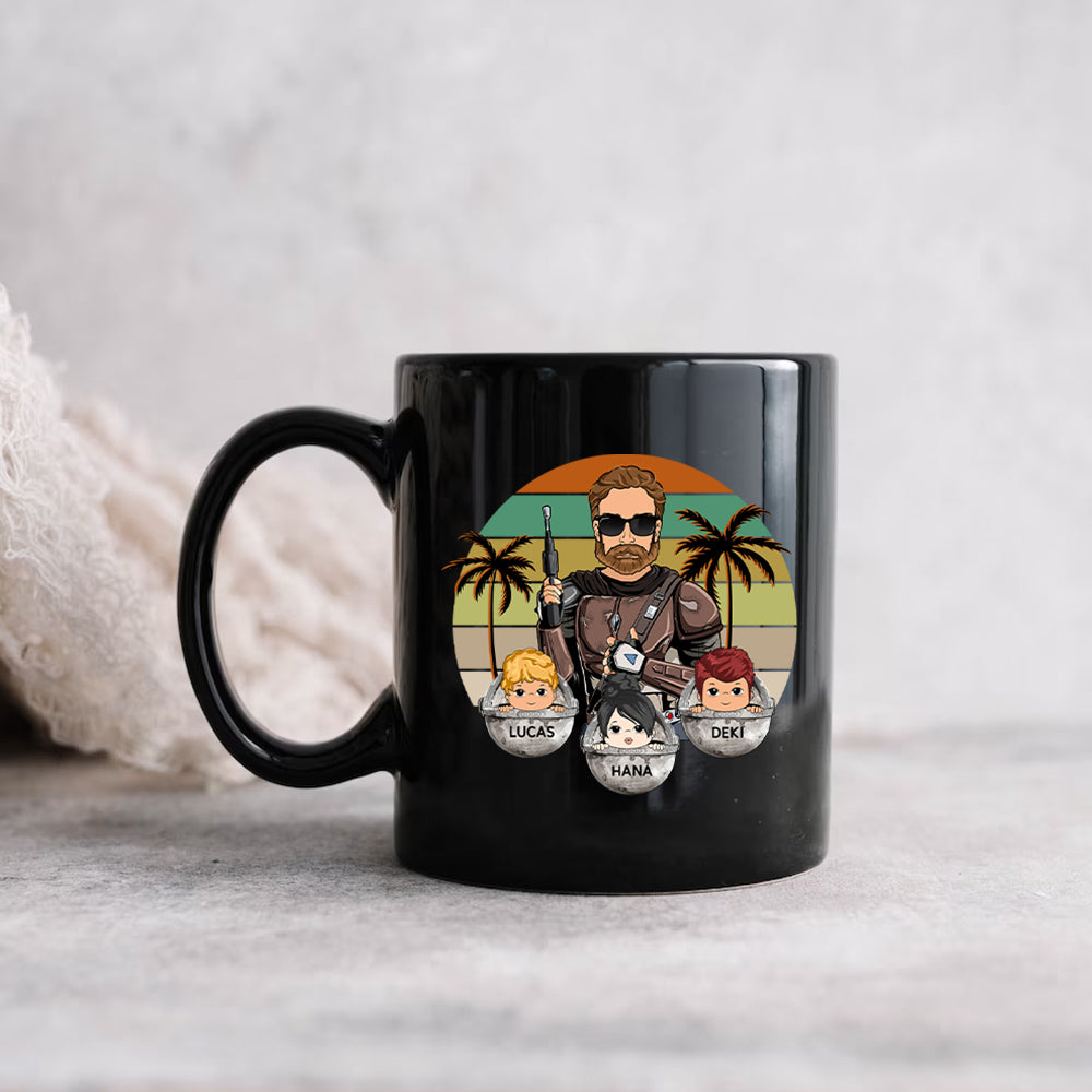 The Dadalorian - Custom Mug Gift For Dad