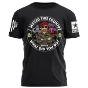 I Served This Country What Did You Do Personalized Shirt For Veteran H2511