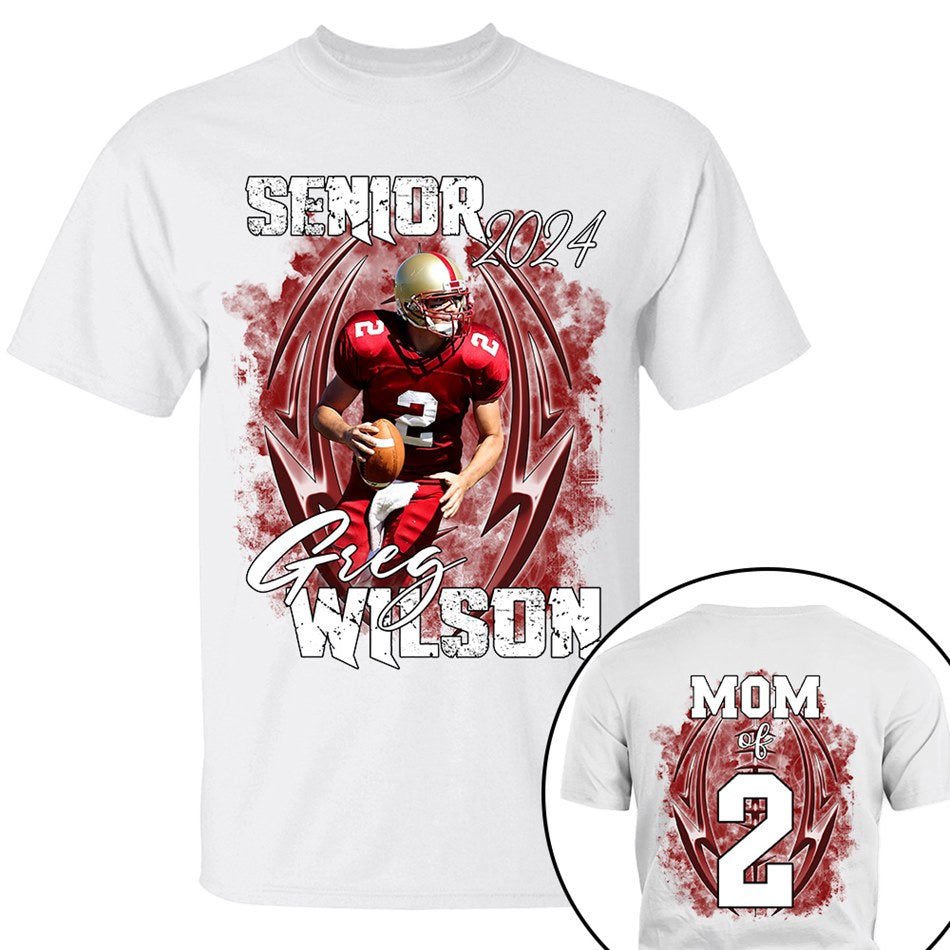 Unique Custom Game Day Shirt For Football Family Football Mom Dad Gameday Shirt H2511