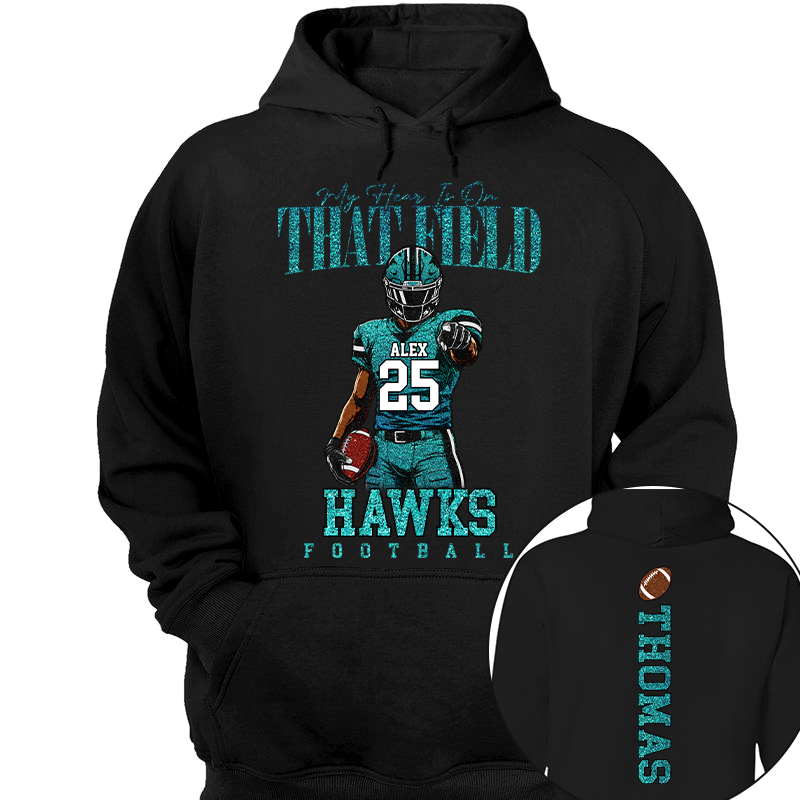 Personalized I Will Always Be Your Biggest Fan, Custom Football Player Arts Gameday Shirt, Gift For Football Mom Grandma Football Lovers  MI209 TH23