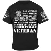 I Am A Veteran I Love Fredoom My Oath Never Ends Proud Veteran Shirt Gift For Veteran H2511