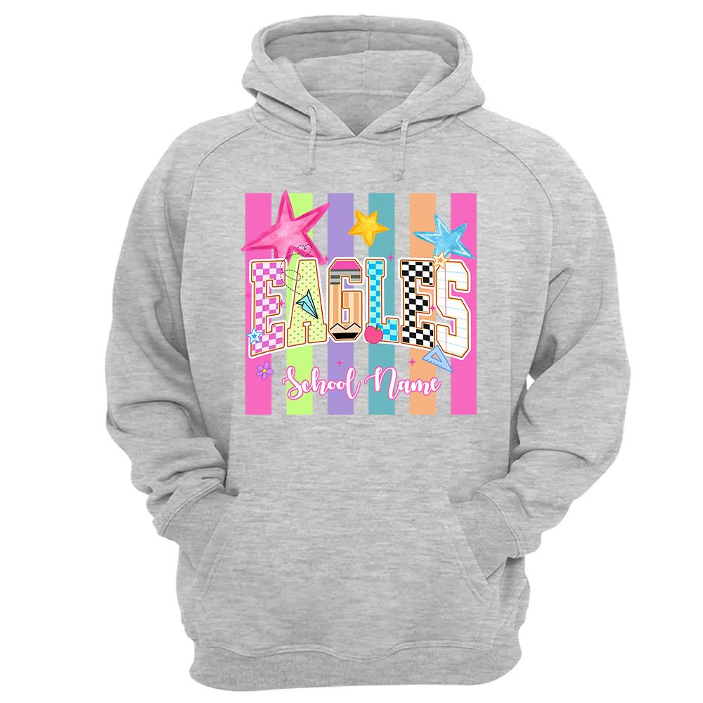 School Mascot Shirt Preppy - Custom Your Mascot School Spirit NA04 Nh00