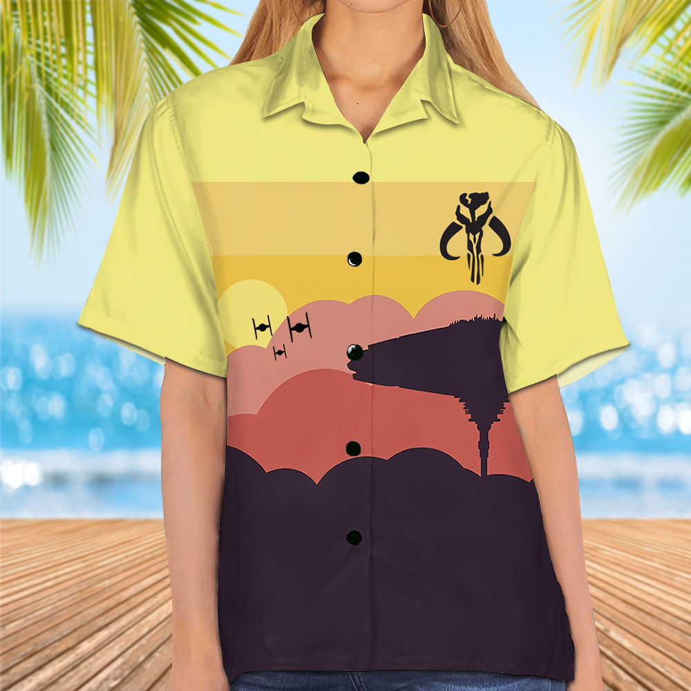 The Momalorian This Is The Way - Personalized Hawaiian Shirt For Mom Dad