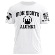Prime T-Shirt Iron Sights Alumni Personalized Grunge Style Shirt For Veteran H2511