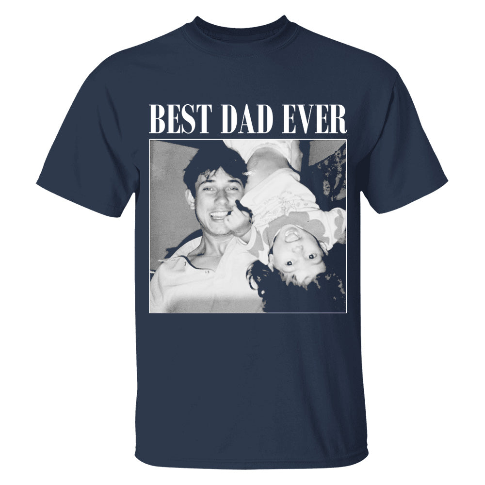 Custom Photo Dad Shirt, Personalised Comfort Colors Dad Shirt, Dad Picture Tshirt , Christmas Gift for Dad, Dad Tee, Dad Gift, Grandpa Gift VH01