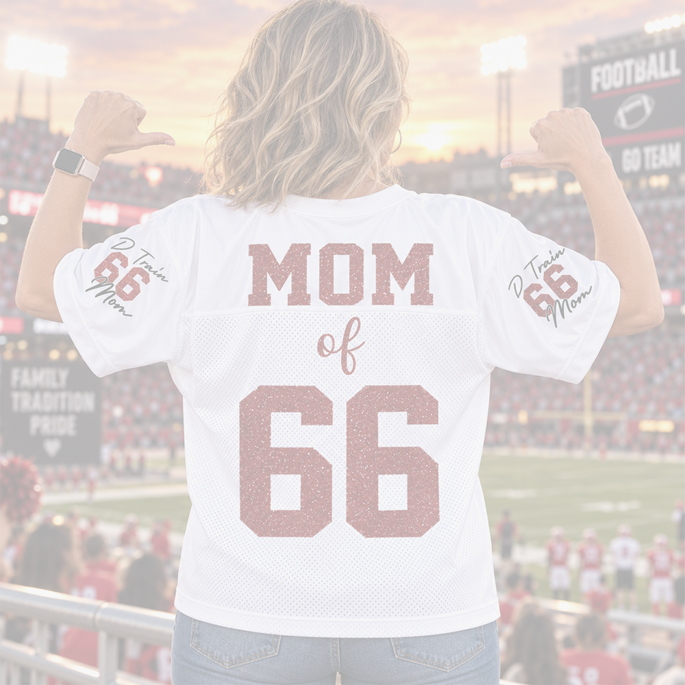 I'll Always Be Your Biggest Fan - Personalized  Football Jersey For Football Family Custom Player Clipart NA04 Hv01