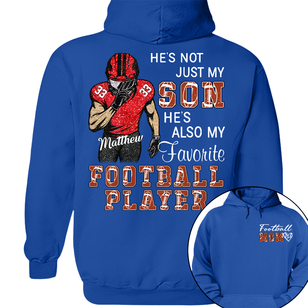 Custom Football Mom Shirt, Game Day Gift L0411 Hv01