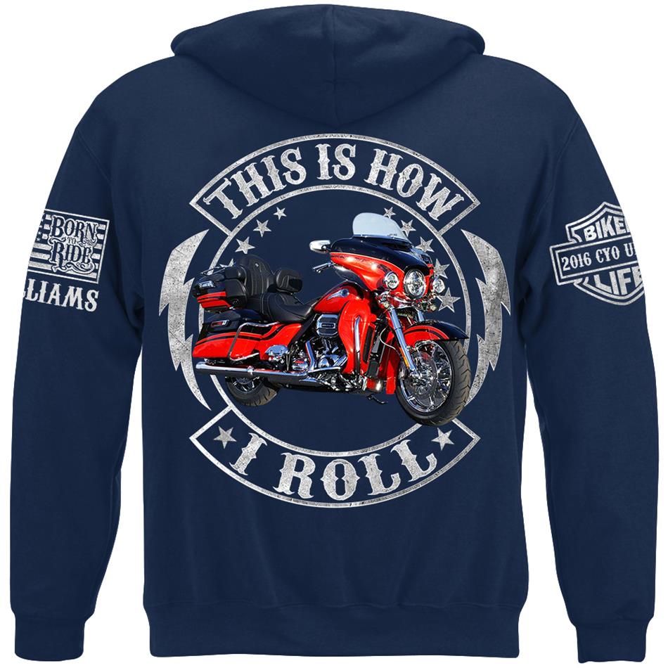This Is How I Roll Custom Motorcycle Shirt For Biker Lovers H2511 Trna