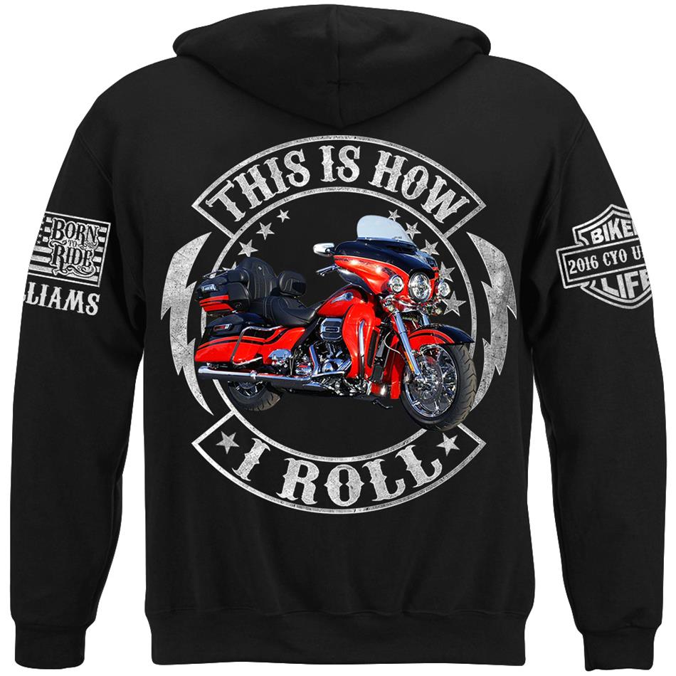 This Is How I Roll Custom Motorcycle Shirt For Biker Lovers H2511 Trna