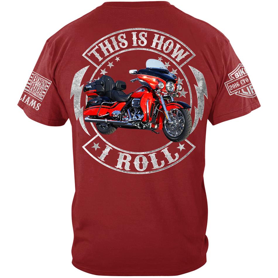 This Is How I Roll Custom Motorcycle Shirt For Biker Lovers H2511 Trna