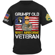 Grumpy Old Veteran Custom Available To All Military Branches Gift For Soldier Veteran H2511 Trna