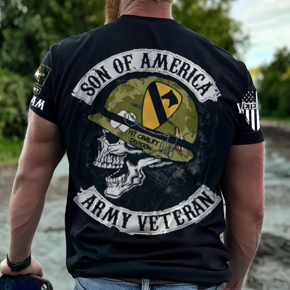Custom Veteran Shirt Son Of America Shirt H2511