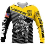 Veteran Shirt Custom Branches Division Rank Name Veteran Personalized All Over Print Shirt For Veteran H2511