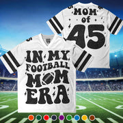 In My Football Mom Era Mom Of Player Number Custom Football Jersey For Football Mom Sister Wife Grandma Game Day Jersey H2511 Trna