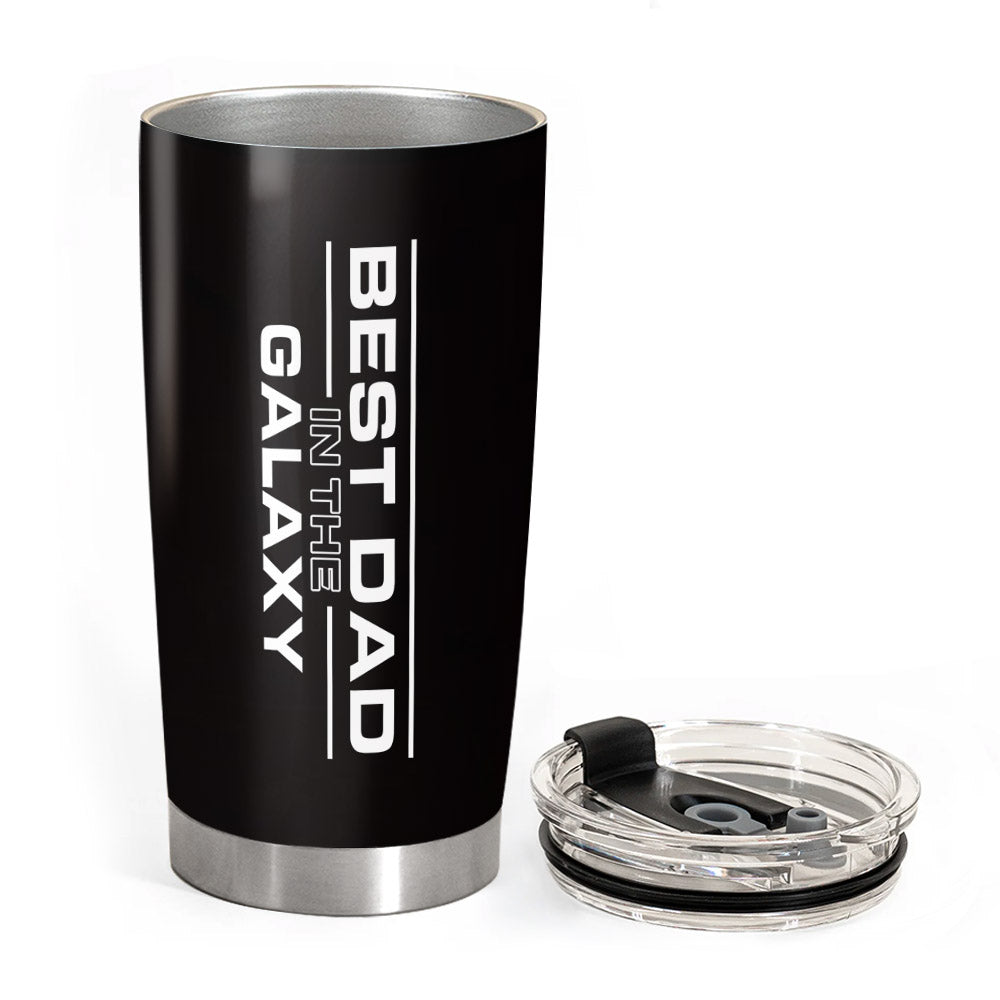 The Dadalorian This Is The Way Funny Custom Tumbler Gift For Dad Grandpa