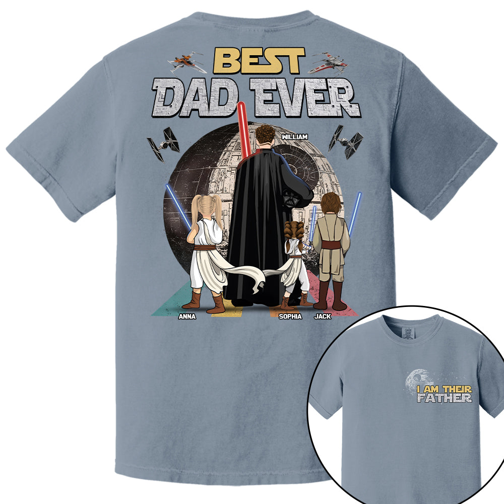 I Am Their Father Best Dad Ever - Personalized Shirt - Gift For Dad, Father's Day 2026 T1807 T24