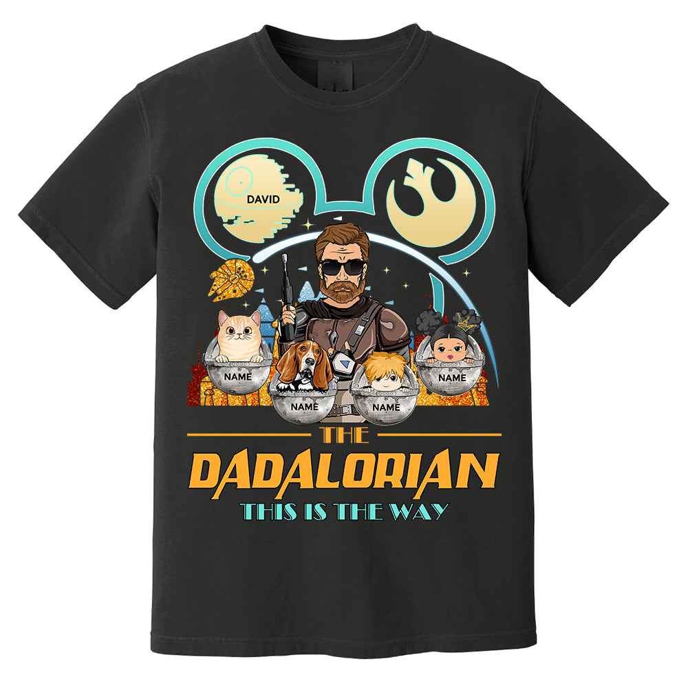 The Momalorian This Is The Way - Personalized Shirt For Mom - Mother’s Day Gift For Her