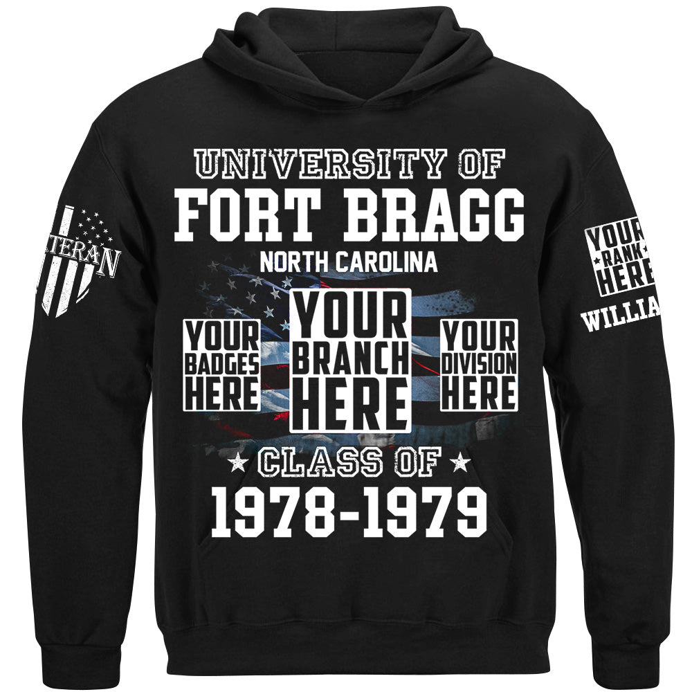 University Of Military Base Custom Year Division Badges Shirt For Veteran H2511