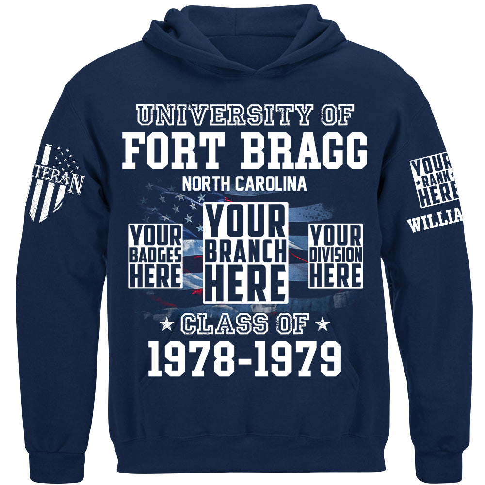 University Of Military Base Custom Year Division Badges Shirt For Veteran H2511