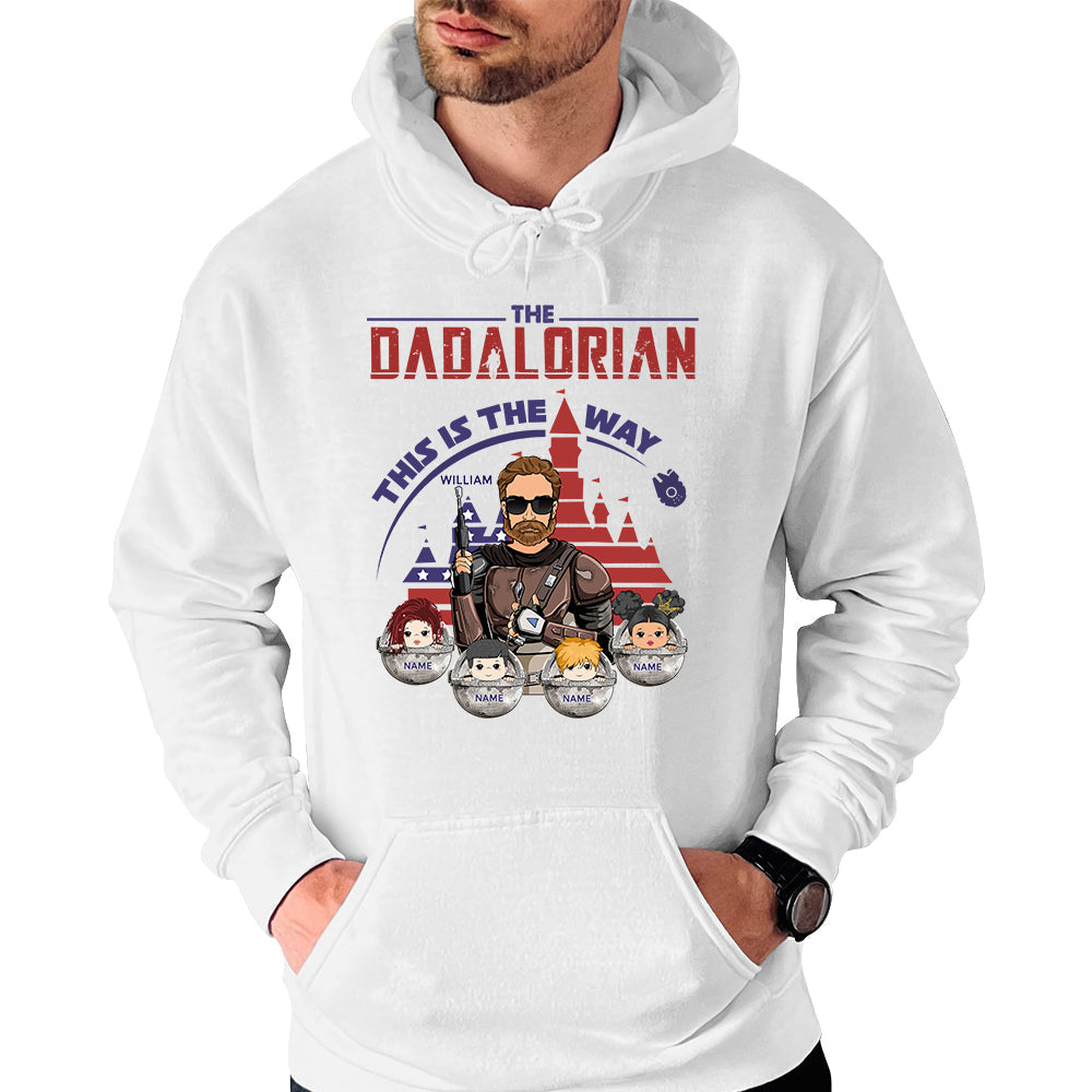 The Dadalorian - Custom Shirt Gift For Dad Daddy