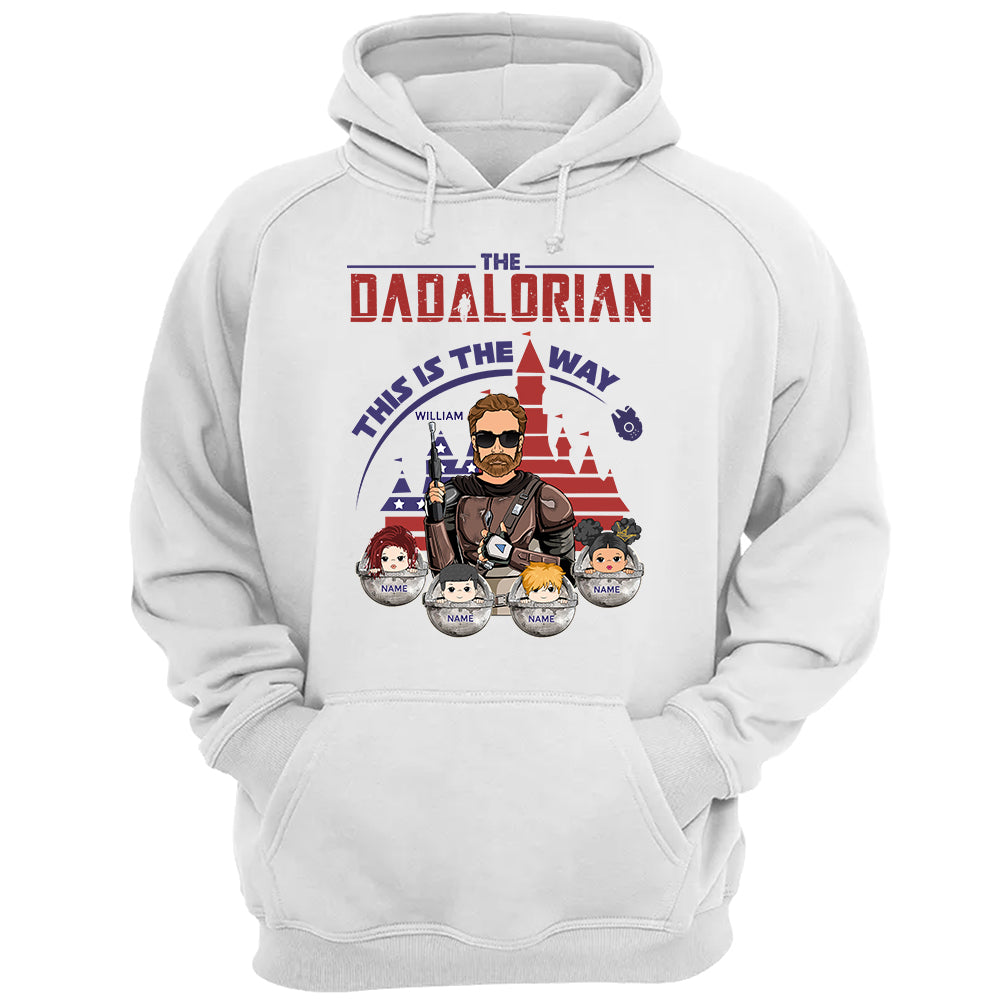 The Dadalorian - Custom Shirt Gift For Dad Daddy