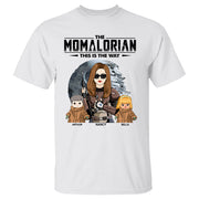 The Momalorian With Kids - Personalized Shirt Gift For Mom Dad