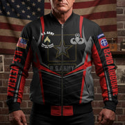 US Veteran Proudly Served Duty Honor Country Persoonalized All Over Print Shirt For Veteran H2511