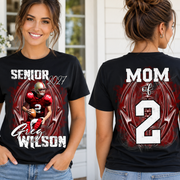Unique Custom Game Day Shirt For Football Family Football Mom Dad Gameday Shirt H2511