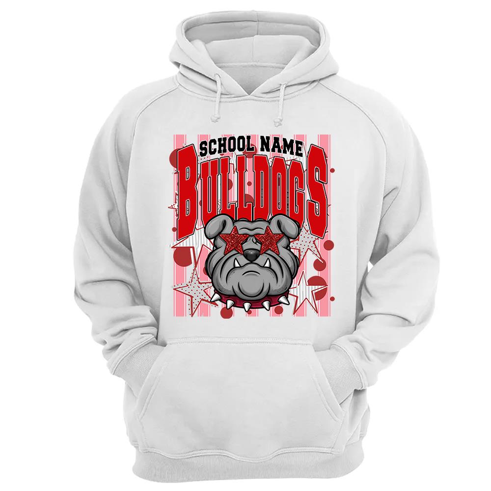 Gameday School Spirit,  Personalized School Spirit Retro School Mascot, Football Baseball Softball Team Shirt, Gift For Teacher Student Sport Lovers MI209 Nh00