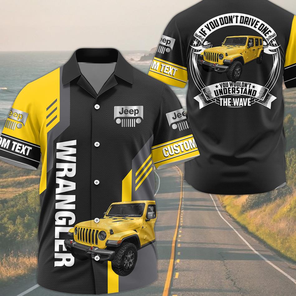 This Is How I Roll - If You Dont Drive One You Wouldnt Understand The Wave - Custom Photo J33p Shirt - Personalized Name J33p Shirt H2511