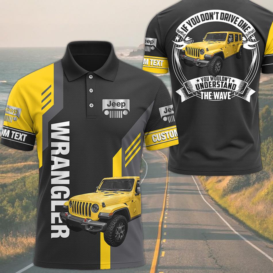 This Is How I Roll - If You Dont Drive One You Wouldnt Understand The Wave - Custom Photo J33p Shirt - Personalized Name J33p Shirt H2511