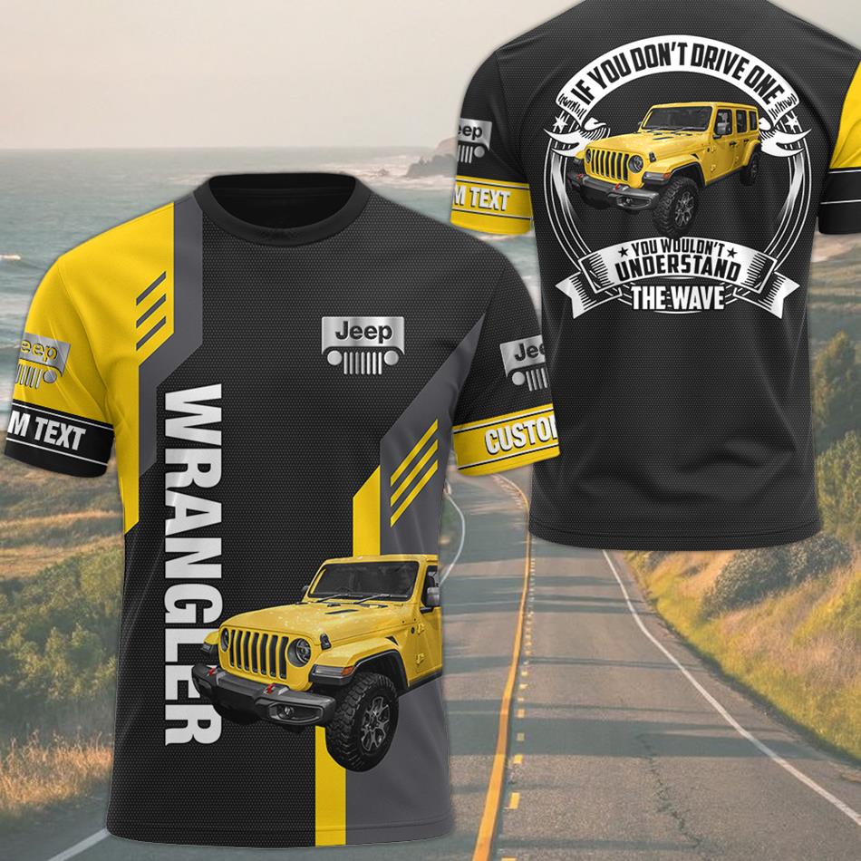 This Is How I Roll - If You Dont Drive One You Wouldnt Understand The Wave - Custom Photo J33p Shirt - Personalized Name J33p Shirt H2511
