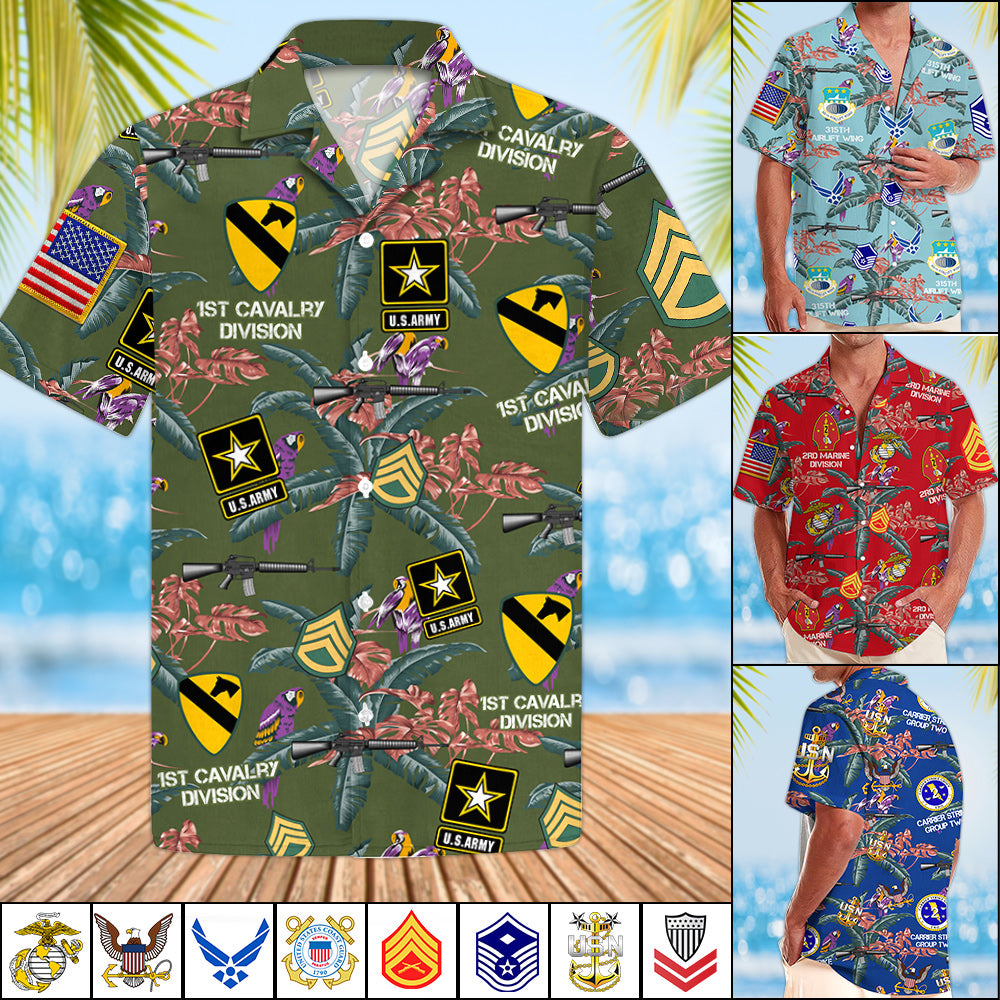 Paradise Found Veterans Jungle Bird Hawaiian Shirt Custom Shirt Gift For Veteran H2511 Trna