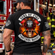 Sons Of Fire Custom Shirt For Firefighters Fireman Shirt H2511