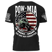 POW MIA You Are Not Forgotten Personalized T-Shirt For Veteran H2511