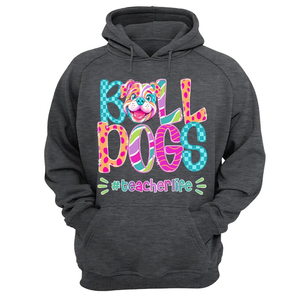 Personalized Mascot Spirit Shirt, Personalized School Spirit Tee, Colorful Team Name T-Shirt Hv01