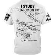 AR-15 Schematic I Study Triggernometry Custom Shirt For Veteran H2511