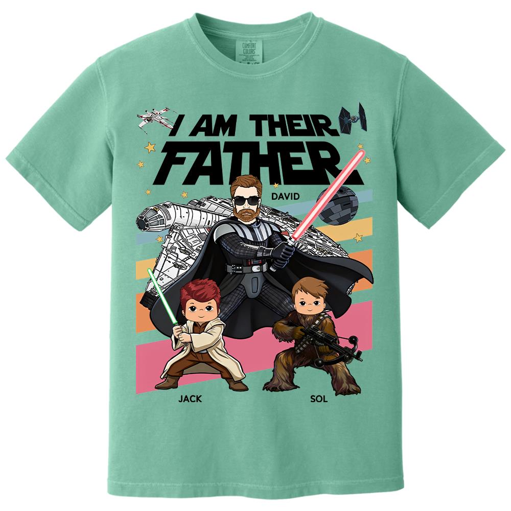 I Am Their Father Personalized Shirt Gift For Dad- Father's Day 2026 T1807 Hv01