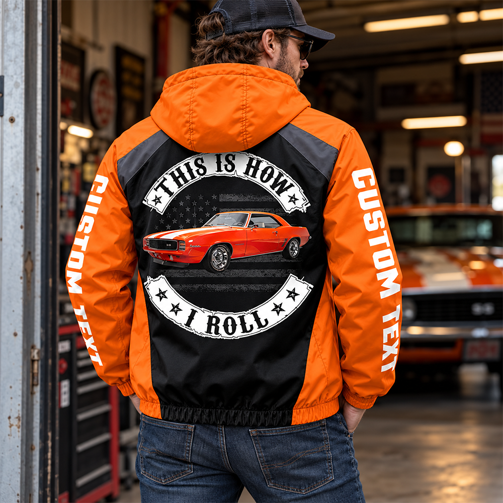 This Is How I Roll - Custom Photo  Windbreaker Jacket For Car Lovers A2110 Pt99