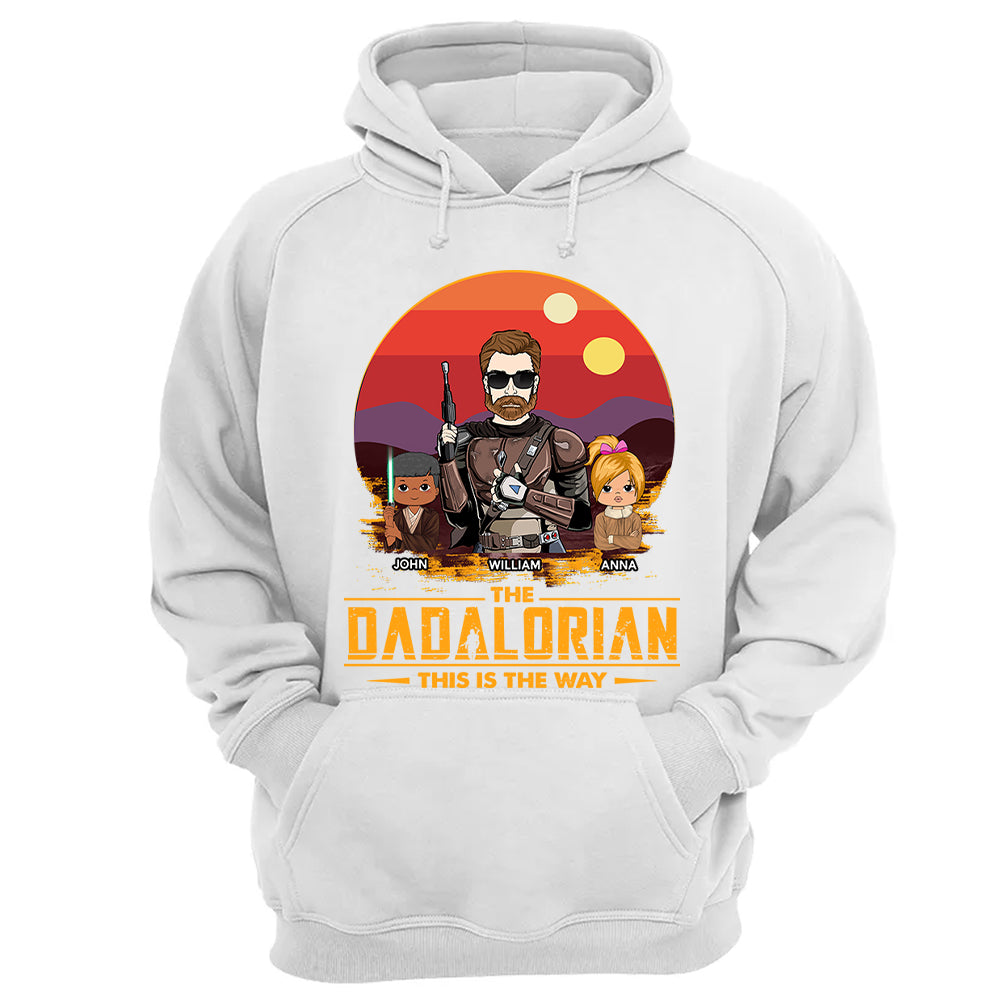 The Dadalorian This Is The Way Custom Shirt Gift For Dad, Gift For Him