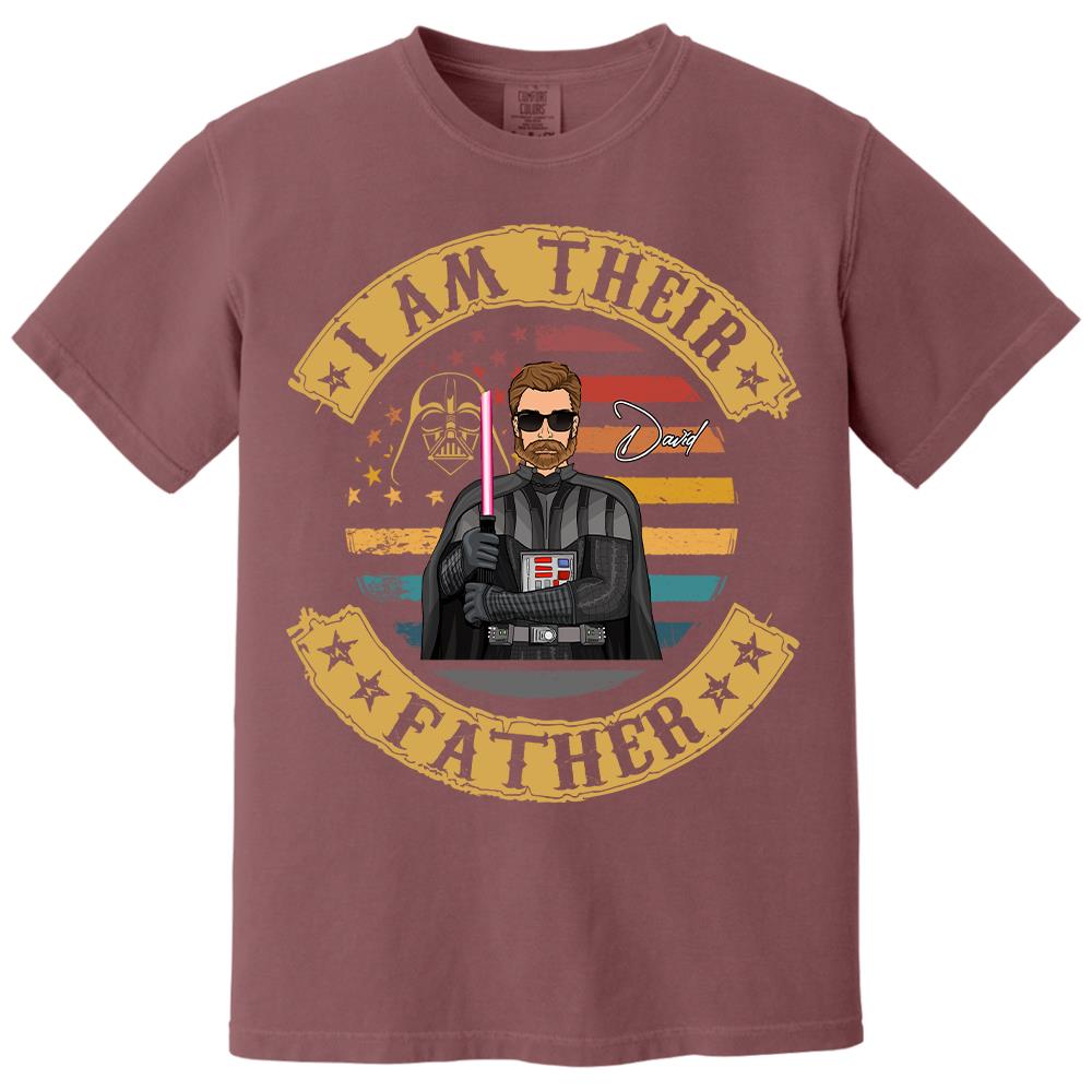 I Am Their Father - Personalized Shirt Custom Nickname Gift For Dad T1807 Hv01