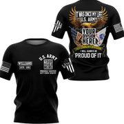 It Was Once My Life I Will Always Be Proud Of It Personalized   Shirt For Veteran H2511